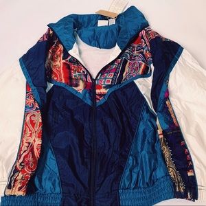 Vintage NWT petite medium windbreaker jacket